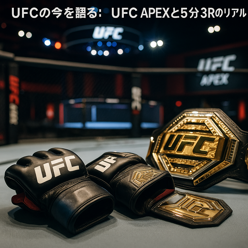 UFCの今を語る:UFC APEXと5分3Rのリアル