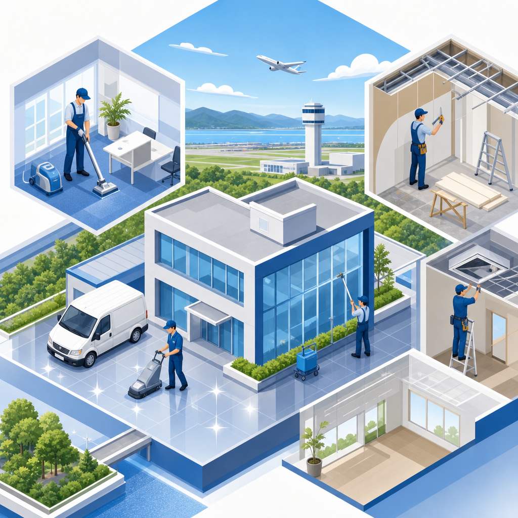 プロスペック合同会社の千歳発クリーニングと工事