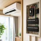 エアコン工事は専用回路と電圧確認が先です